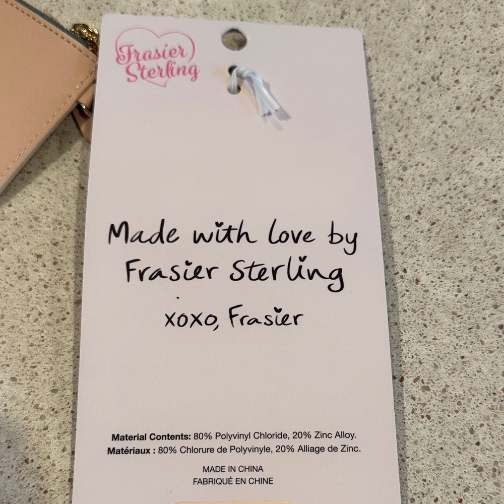 Frasier Sterling Tan Coin Purse and Martini Charm Set - Picture 5 of 6